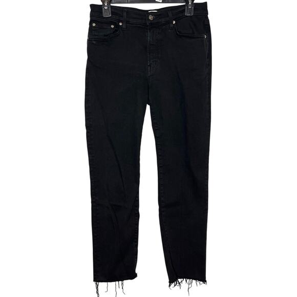 Edwin Women Size 29 Black Distressed Jeans - Picture 1 of 8